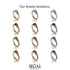 The Butterfly Stairs Green Emerald Ring- Amelia no. 7